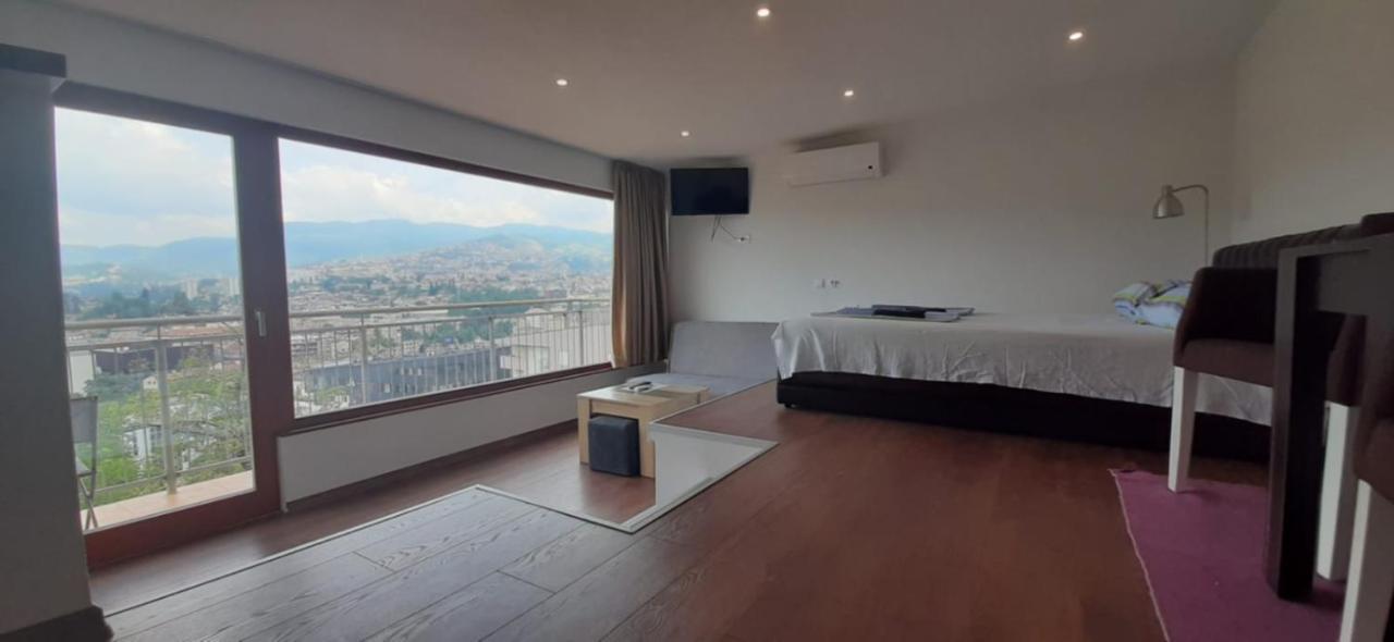 Beautiful View Of Sarajevo Center Apartment Bagian luar foto